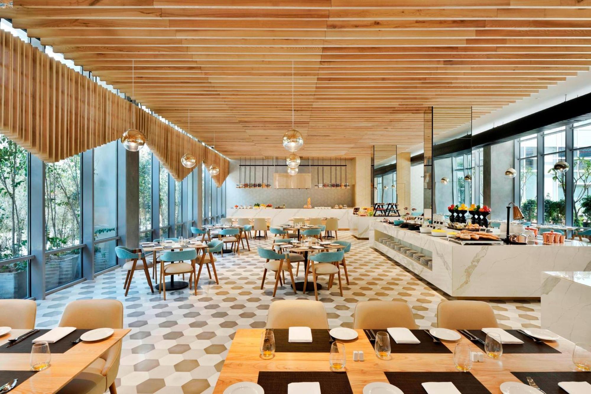 Aloft New Delhi Aerocity Eksteriør bilde The restaurant