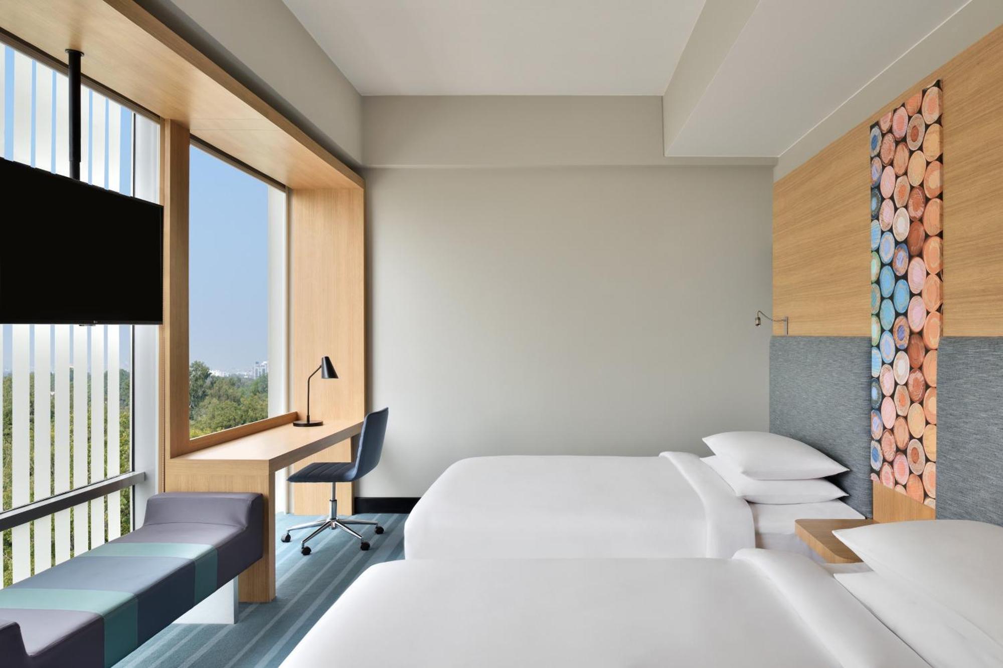 Aloft New Delhi Aerocity Eksteriør bilde A room at the hotel