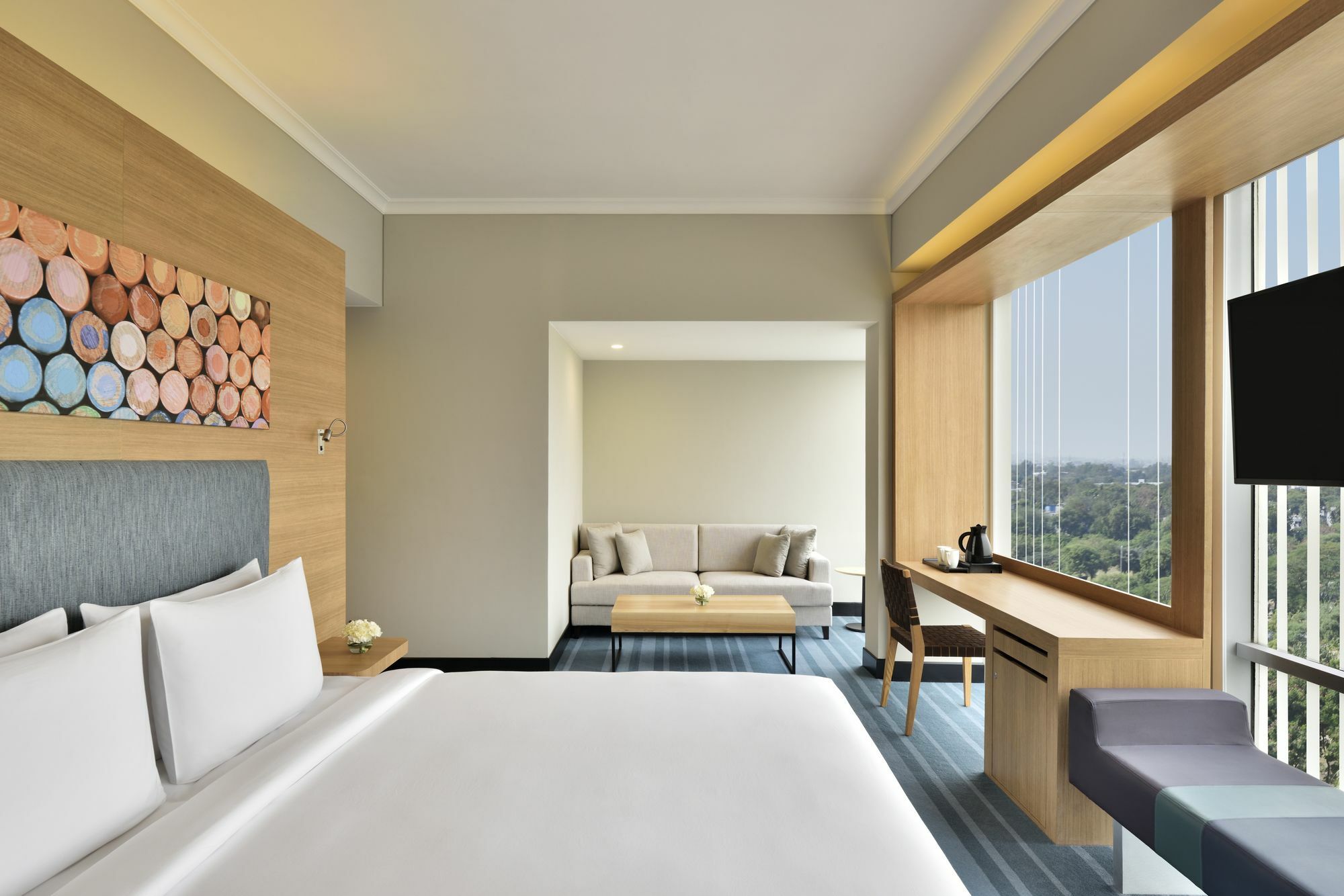 Aloft New Delhi Aerocity Eksteriør bilde A room at the hotel