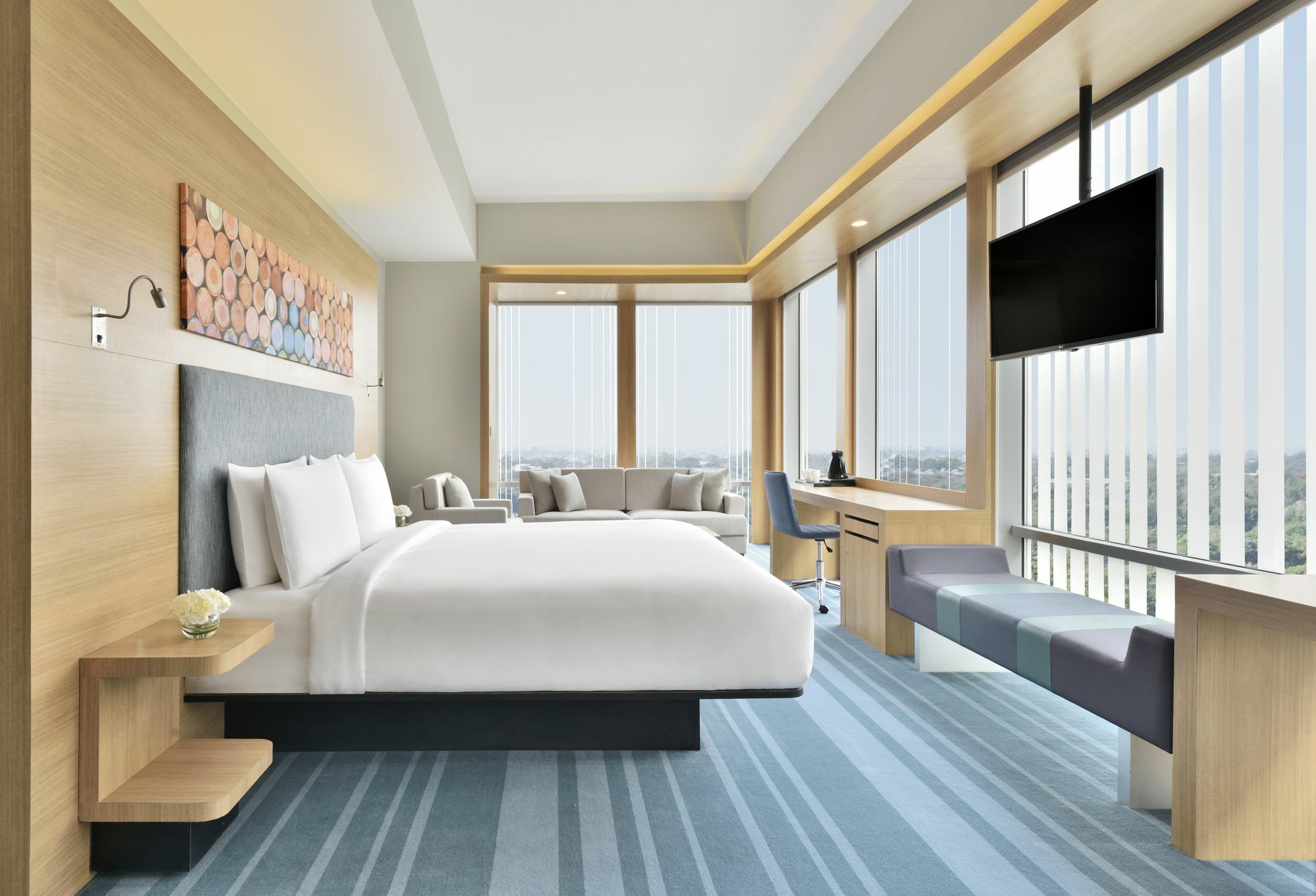 Aloft New Delhi Aerocity Eksteriør bilde A room at the hotel